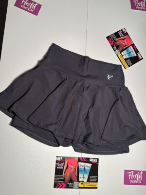 FALDA SHORT GRAY